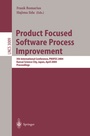 Cover: Product Focused Software Process Improvement - Springer