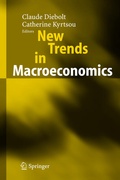 Cover: New Trends in Macroeconomics - Springer