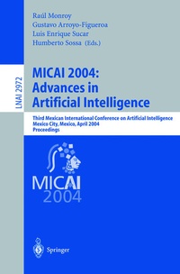 Enlarge image Cover: MICAI 2004: Advances in Artificial Intelligence - Springer