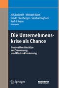 Cover: Die Unternehmenskrise als Chance - Springer