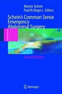 Abbildung von: Schein's Common Sense Emergency Abdominal Surgery - Springer