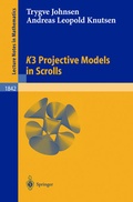 Cover: K3 Projective Models in Scrolls - Springer