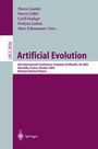 Cover: Artificial Evolution - Springer