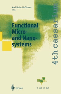 Enlarge image Cover: Functional Micro- and Nanosystems - Springer