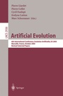Cover: Artificial Evolution - Springer