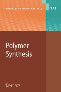 Enlarge image Cover: Polymer Synthesis - Springer