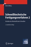 Cover: Schwei&szlig;technische Fertigungsverfahren 2 - Springer