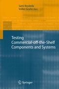 Cover: Testing Commercial-off-the-Shelf Components and Systems - Springer