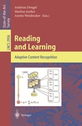 Cover: Reading and Learning - Springer