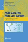 Cover: Multi-Agent for Mass User Support - Springer