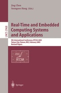 Cover: Real-Time and Embedded Computing Systems and Applications - Springer