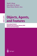 Cover: Objects, Agents, and Features - Springer
