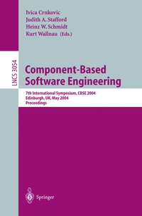 Enlarge image Cover: Component-Based Software Engineering - Springer