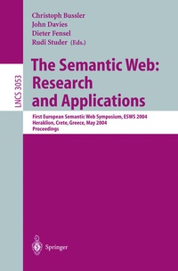 Enlarge image Cover: The Semantic Web: Research and Applications - Springer