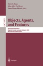 Cover: Objects, Agents, and Features - Springer