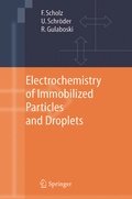 Cover: Electrochemistry of Immobilized Particles and Droplets - Springer