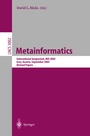 Cover: Metainformatics - Springer
