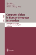 Cover: Computer Vision in Human-Computer Interaction - Springer