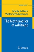 Cover: The Mathematics of Arbitrage - Springer