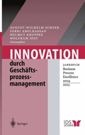 Cover: Innovation durch Gesch&auml;ftsprozessmanagement - Springer