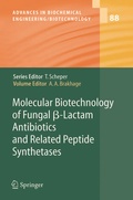 Cover: Molecular Biotechnology of Fungal &szlig;-Lactam Antibiotics and Related Peptide Synthetases - Springer