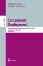Cover: Component Deployment - Springer