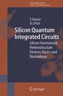 Cover: Silicon Quantum Integrated Circuits - Springer