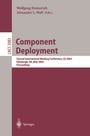 Cover: Component Deployment - Springer