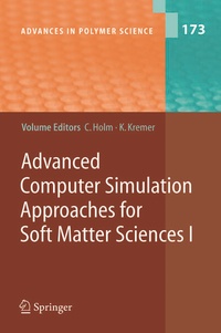 Enlarge image Cover: Advanced Computer Simulation Approaches for Soft Matter Sciences I - Springer