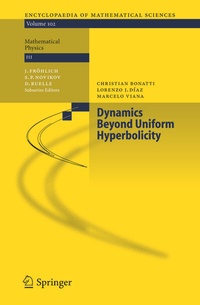 Enlarge image Cover: Dynamics Beyond Uniform Hyperbolicity - Springer