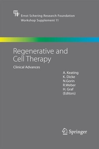 Enlarge image Cover: Regenerative and Cell Therapy - Springer
