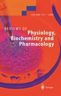 Cover: Reviews of Physiology, Biochemistry and Pharmacology 151 - Springer