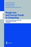 Cover: Rough Sets and Current Trends in Computing - Springer