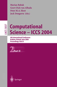 Enlarge image Cover: Computational Science - ICCS 2004 - Springer