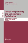 Bild: Integer Programming and Combinatorial Optimization - Springer