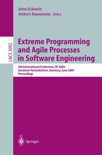 Enlarge image Cover: Extreme Programming and Agile Processes in Software Engineering - Springer