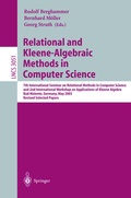 Cover: Relational and Kleene-Algebraic Methods in Computer Science - Springer