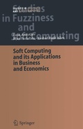 Cover: Soft Computing and its Applications in Business and Economics - Springer