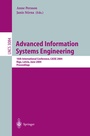 Cover: Advanced Information Systems Engineering - Springer