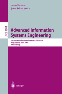 Enlarge image Cover: Advanced Information Systems Engineering - Springer