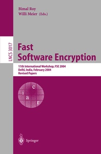Enlarge image Cover: Fast Software Encryption - Springer