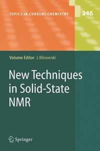 Abbildung von: New Techniques in Solid-State NMR - Springer