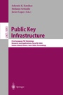 Cover: Public Key Infrastructure - Springer
