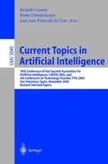 Cover: Current Topics in Artificial Intelligence - Springer