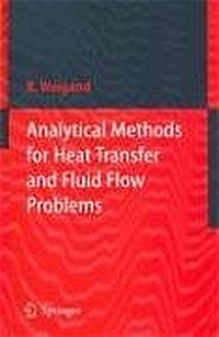 Enlarge image Cover: Analytical Methods for Heat Transfer and Fluid Flow Problems - Springer