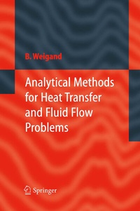 Abbildung von: Analytical Methods for Heat Transfer and Fluid Flow Problems - Springer