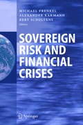 Cover: Sovereign Risk and Financial Crises - Springer