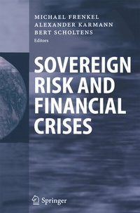 Enlarge image Cover: Sovereign Risk and Financial Crises - Springer