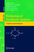 Cover: Validation of Stochastic Systems - Springer
