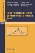 Cover: Paris-Princeton Lectures on Mathematical Finance 2003 - Springer